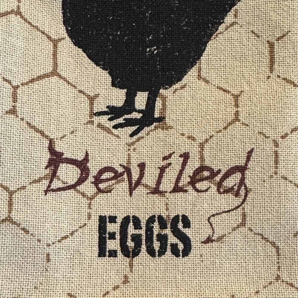 Humorous Chicken Kitchen Towels Set of 2 Towels Chicken Towels Funny Chicken
